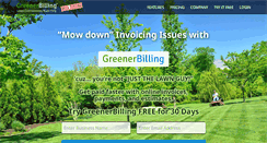 Desktop Screenshot of greenerbilling.com